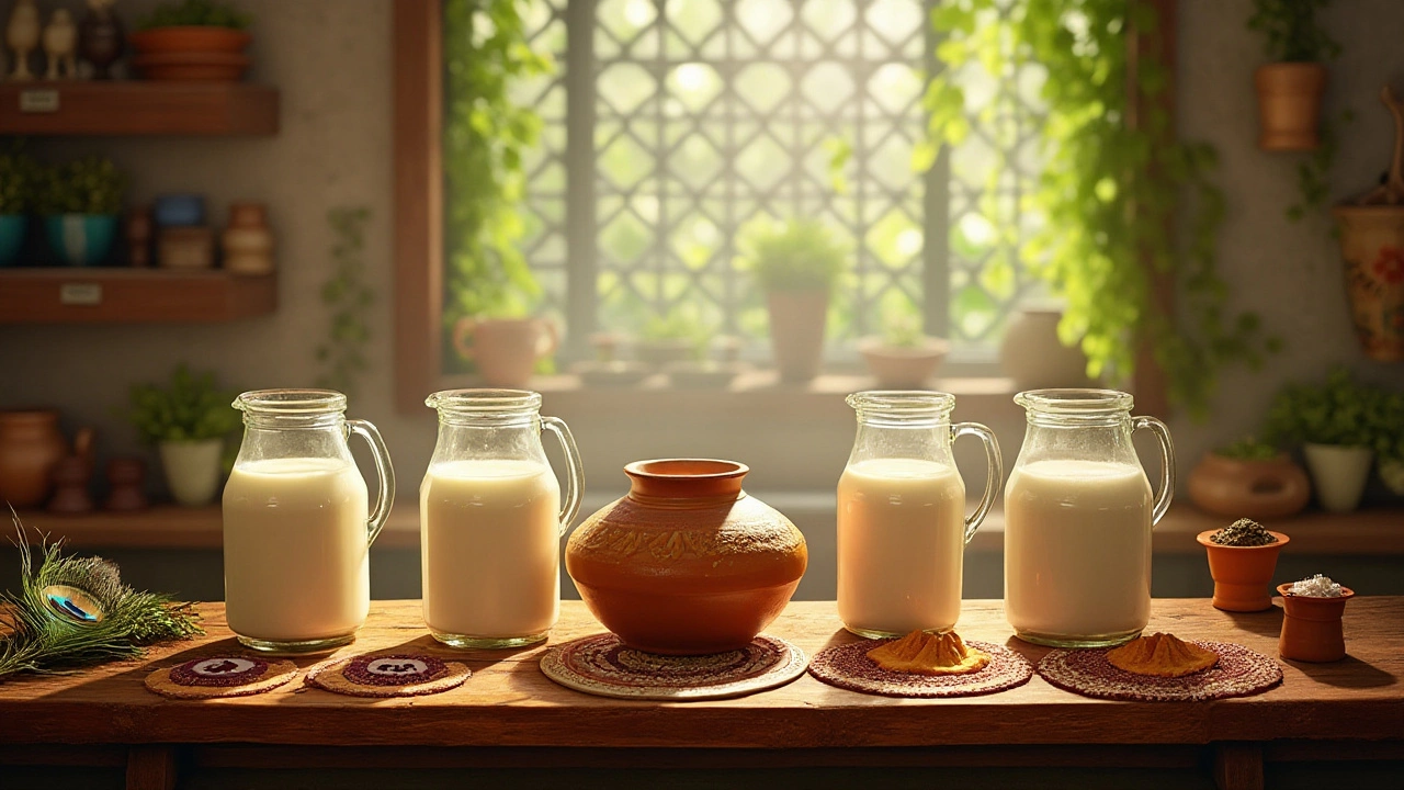 Discovering Traditional Milk Varieties and Recipes in India