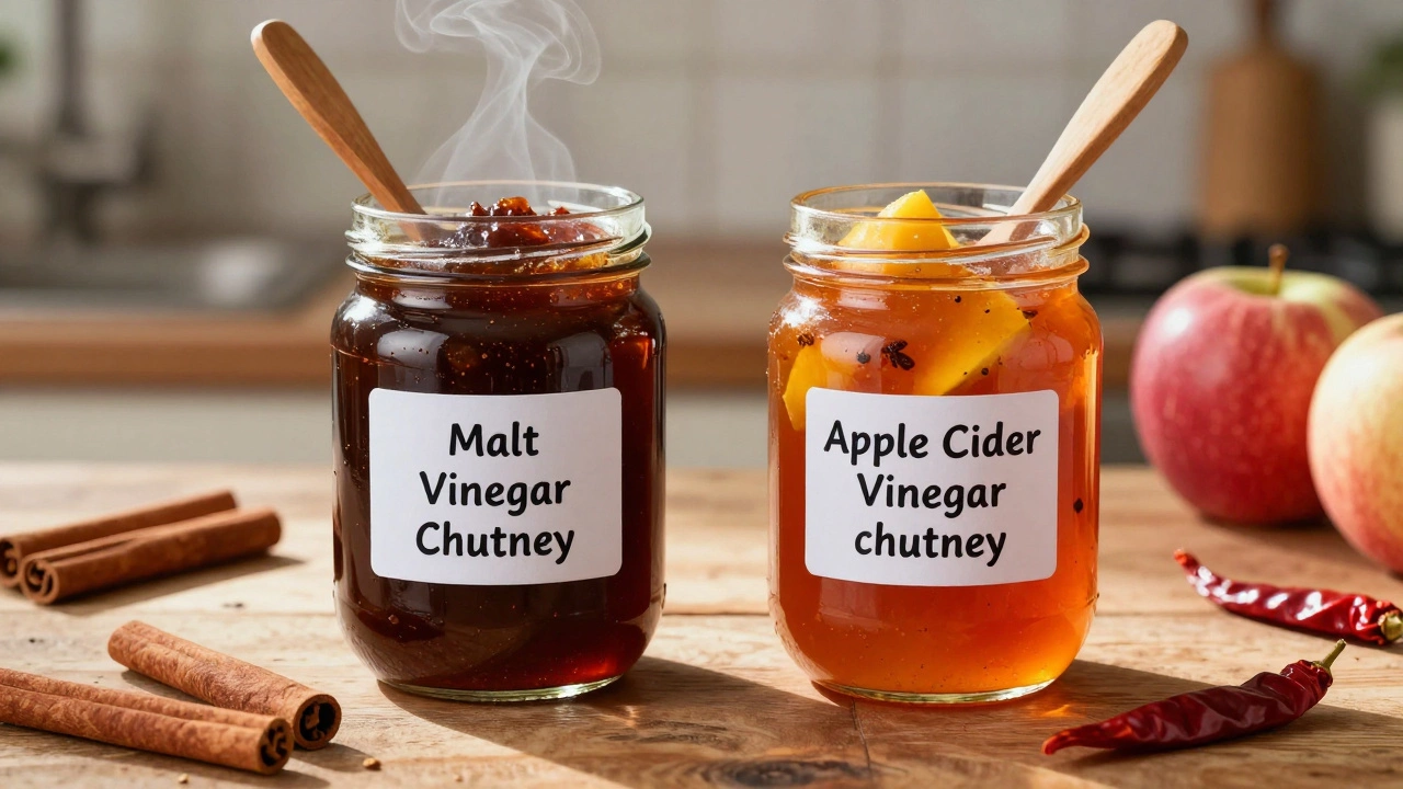 Can You Use Apple Cider Vinegar Instead of Malt Vinegar in Chutney?
