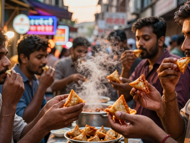 Why Do Indian Street Food Eaters Use Their Hands?