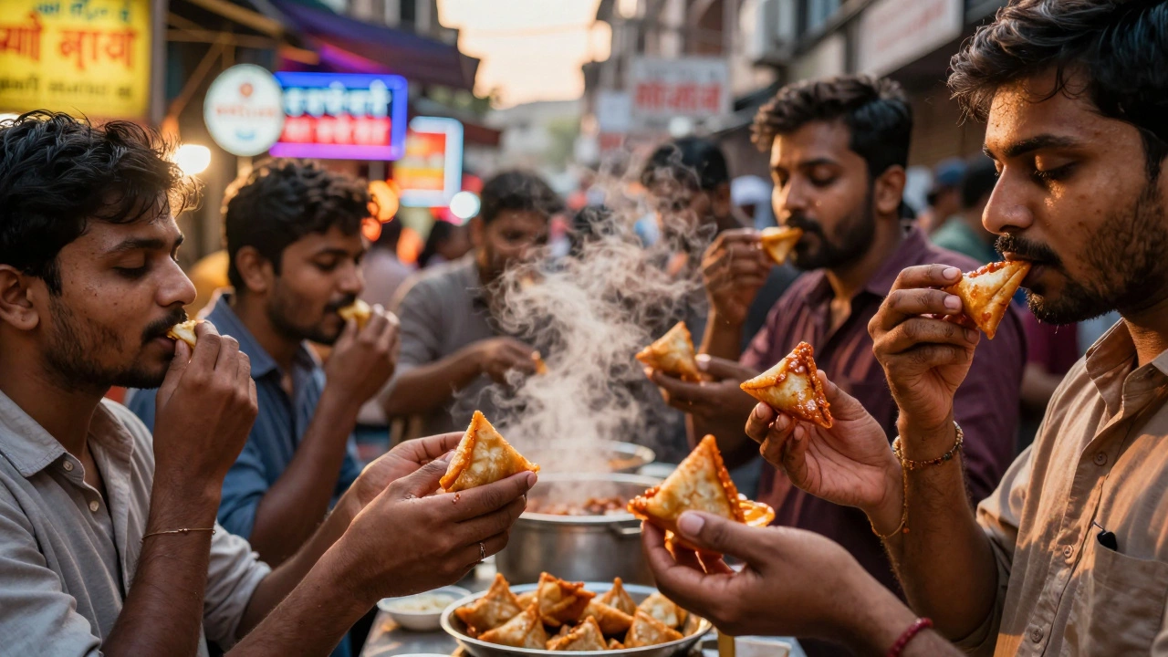 Why Do Indian Street Food Eaters Use Their Hands?